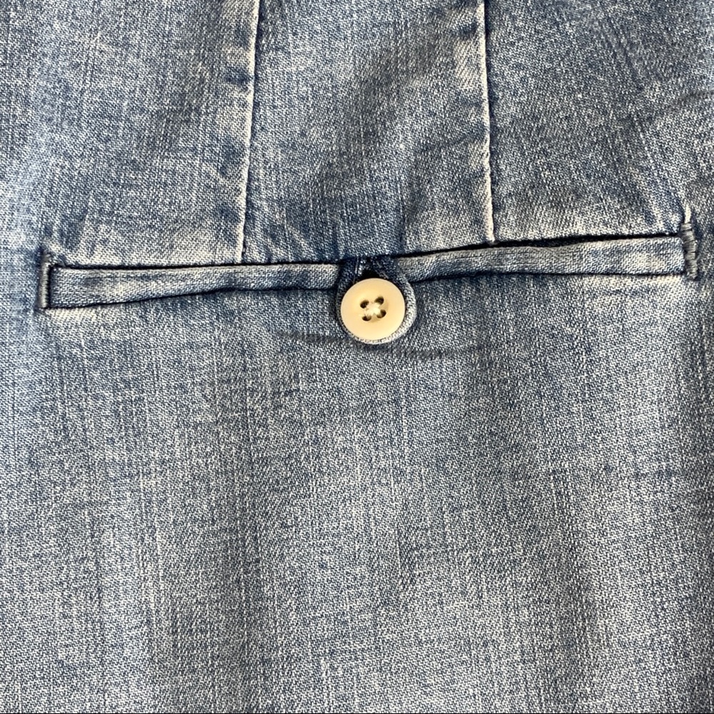 Madewell Pleated Wide-Leg Jeans Plus Size - Picture 14 of 15